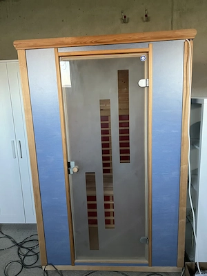 2 Personen Infrarotsauna mit flächenheizung 