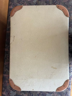 Wunderschöner uralter Koffer - antik Bild 3