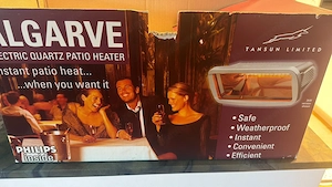 Infrarot Heizstrahler Tansun Algarve 1300W Bild 4