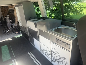 Einbauschränke   Campingmöbel   wie neu   Neupreis über 6.000  ! Bild 5