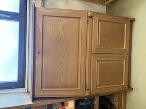 Sekretär Schreibtisch Eiche Bild 2