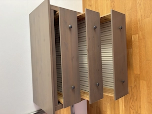 Schubladenkomode braun Bild 2