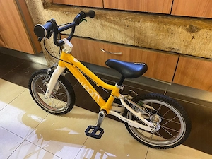 Woom 2 Kinderfahrrad 14 Zoll Gelb 