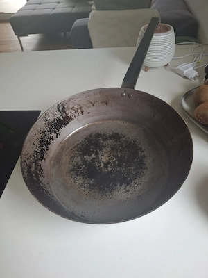 Gusseisenpfanne 23cm Bild 2