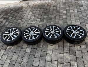 Orgenal VW Alufelgen mit Sommerreifen Bild 3