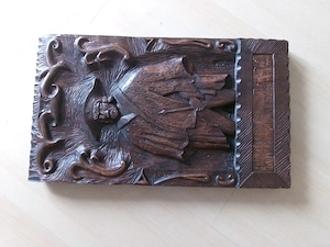 geschnitztes Holzbild Bild 2