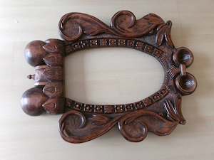 geschnitzter Bilder- oder Spiegelrahmen Bild 3