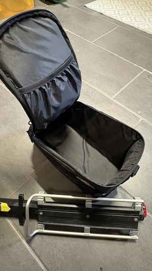 TOPEAK Gepäckträgertasche Quick MTX Track mit Träger Bild 4