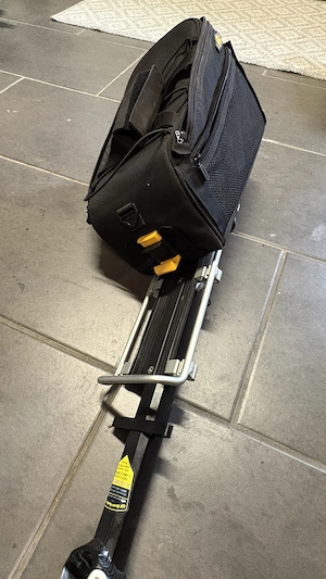 TOPEAK Gepäckträgertasche Quick MTX Track mit Träger Bild 5