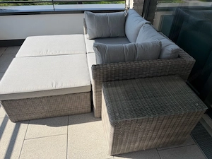 Rattan Lounge wie neu