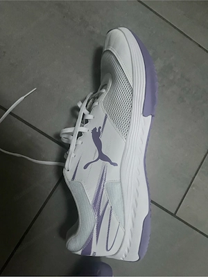 Puma Sneaker Weiß Lila   sportlich & bequem 48 Bild 2