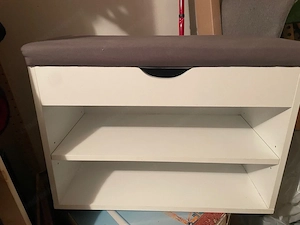 Schuhregal   Sitzbank