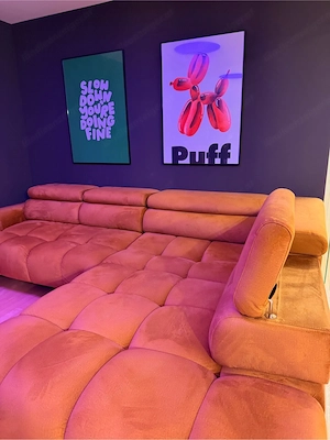 Ecksofa elektrisch verstellbar   300x216 cm Bild 5