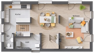 Baugrundstück mit Einfamilienhausprojekt - wunderbare Lage in Hohenems, Reute! Bild 6