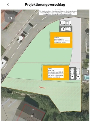 Baugrundstück mit Einfamilienhausprojekt - wunderbare Lage in Hohenems, Reute! Bild 3