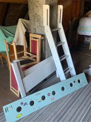 Flexa White Einzelbett mit Gästebett 90x200 Bild 3