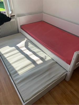 Flexa White Einzelbett mit Gästebett 90x200 Bild 2