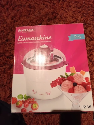 Eismaschine Neu pink! Bild 2