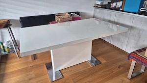 esstisch weiß Bild 2