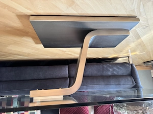 Couchtisch mit Glasplatte zu verkaufen Bild 2