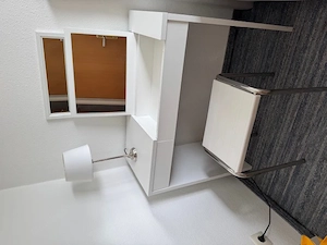 Schminktisch mit Hocker und zusätzlichem Spiegel Bild 3