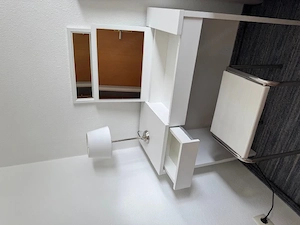 Schminktisch mit Hocker und zusätzlichem Spiegel Bild 2