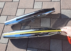 2 Harley Davidson Sportster Exhaust System - Auspufftöpfe Bild 4