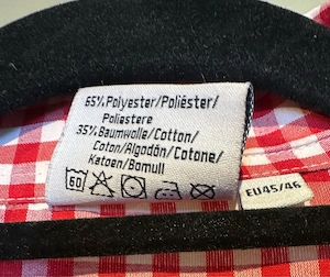 Herren Hemd Landhaus-  Trachtenstyle rot-kariert XXL Bild 4