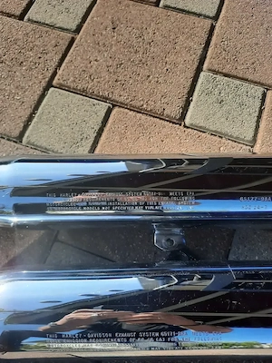 2 Harley Davidson Sportster Exhaust System - Auspufftöpfe Bild 7