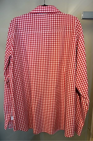 Herren Hemd Landhaus-  Trachtenstyle rot-kariert XXL Bild 7