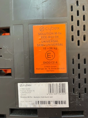 Kindersitz Cybex M-fix Bild 3