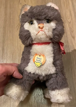 Steiff Katze Cosy Sulla vintage