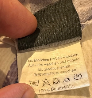 Übergroße Bettwäsche Strauss gestreift Bild 4