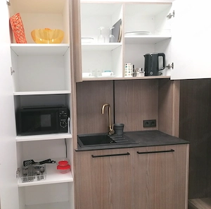 Homeoffice-Apartment-Kurzzeitmiete ,all incl., Dornbirn, neu möbliert, incl WLAN, Miniküche mit KS Bild 2