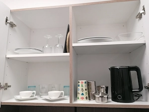 Homeoffice-Apartment-Kurzzeitmiete ,all incl., Dornbirn, neu möbliert, incl WLAN, Miniküche mit KS Bild 6