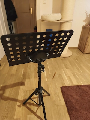 Notenständer schwarz  Bild 2