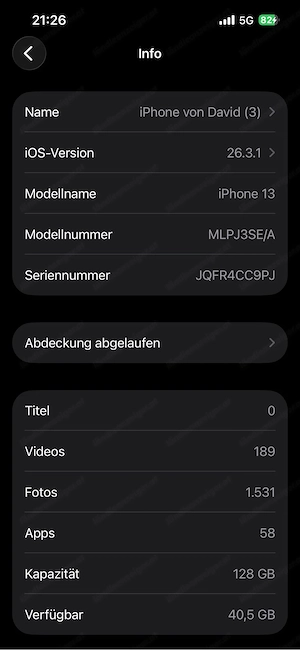 iphone 13 128 Gb  Bild 2