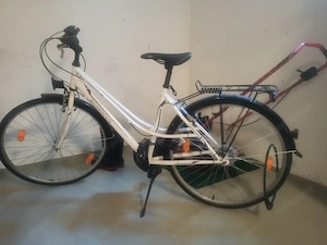 Damenfahrrad Elegance 28 weiß Bild 3