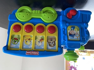 Zug mit Geräuschen Soundspielzeug Bild 3