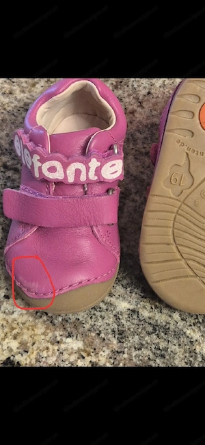 Schuhe, Elefanten, Gr. 19 Bild 2