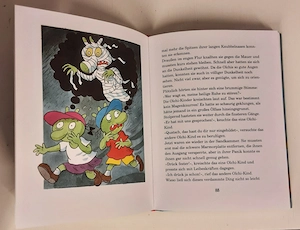 Die Olchis und die grüne Mumie 