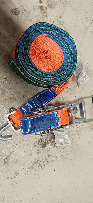 Spanngurte nur einmal benutzt, fast neuwertig Bild 2