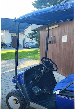 Golfcart mit wartungsfreier Lithiumbatterie! 