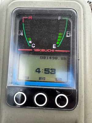 Bagger Minibagger Takeuchi TB216 Bild 3