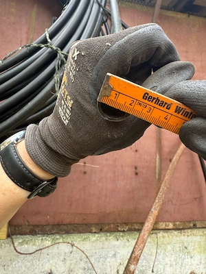 Verlegeschlauch Leitung