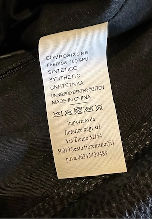 Rucksack aus veganem Leder von Sandrine Bild 5