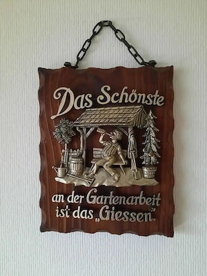 Fröhliche Wandtafel