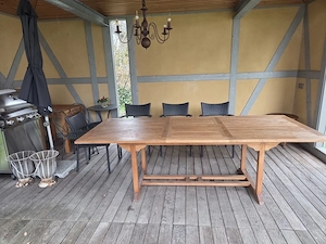 Tisch Teakholz geölt Bild 3