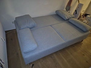 Neue 2 Sitzer Stoff Couch Bild 3