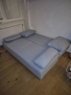 Neue 2 Sitzer Stoff Couch Bild 4